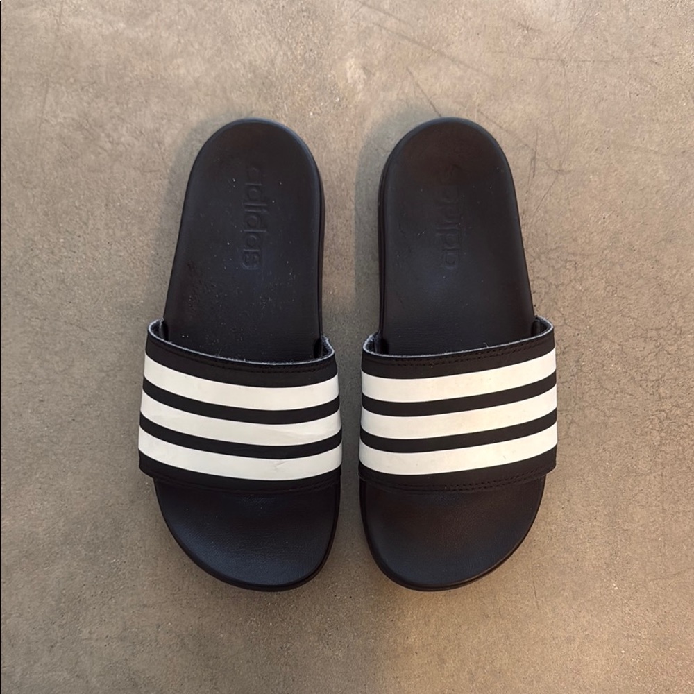 Adidas Black Slides